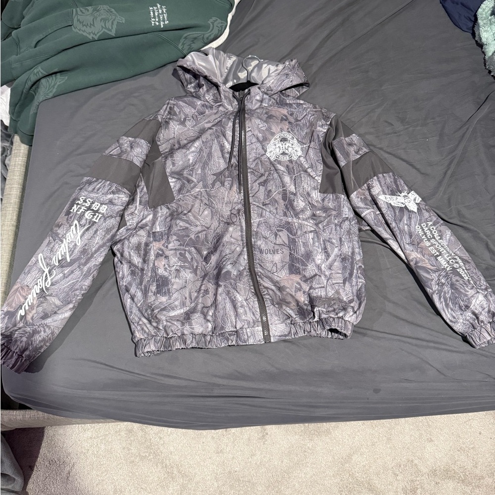 Men's Camouflage Windbreaker Jacket